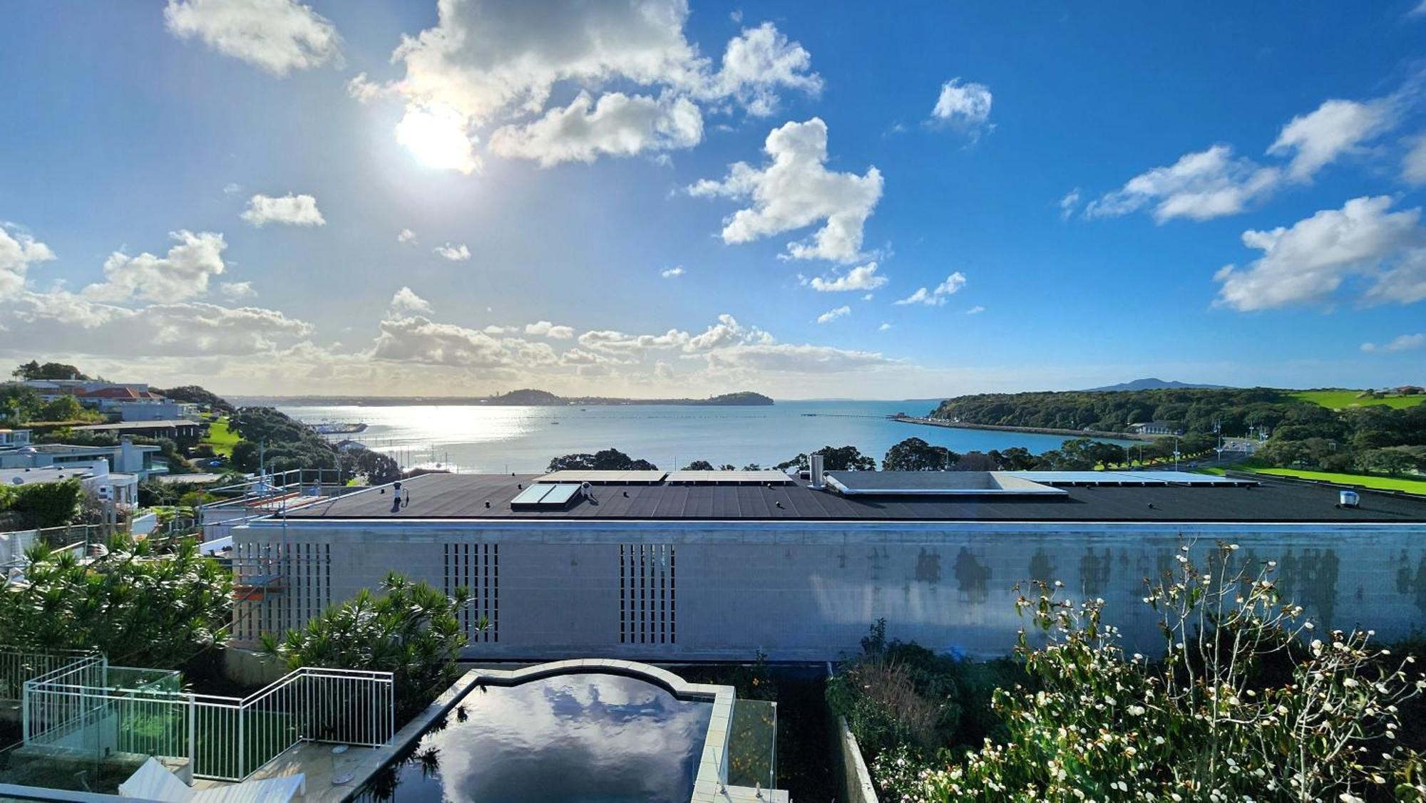 Orakei Grandeur Mansion With Sea Views & Pool Βίλα Όκλαντ Εξωτερικό φωτογραφία