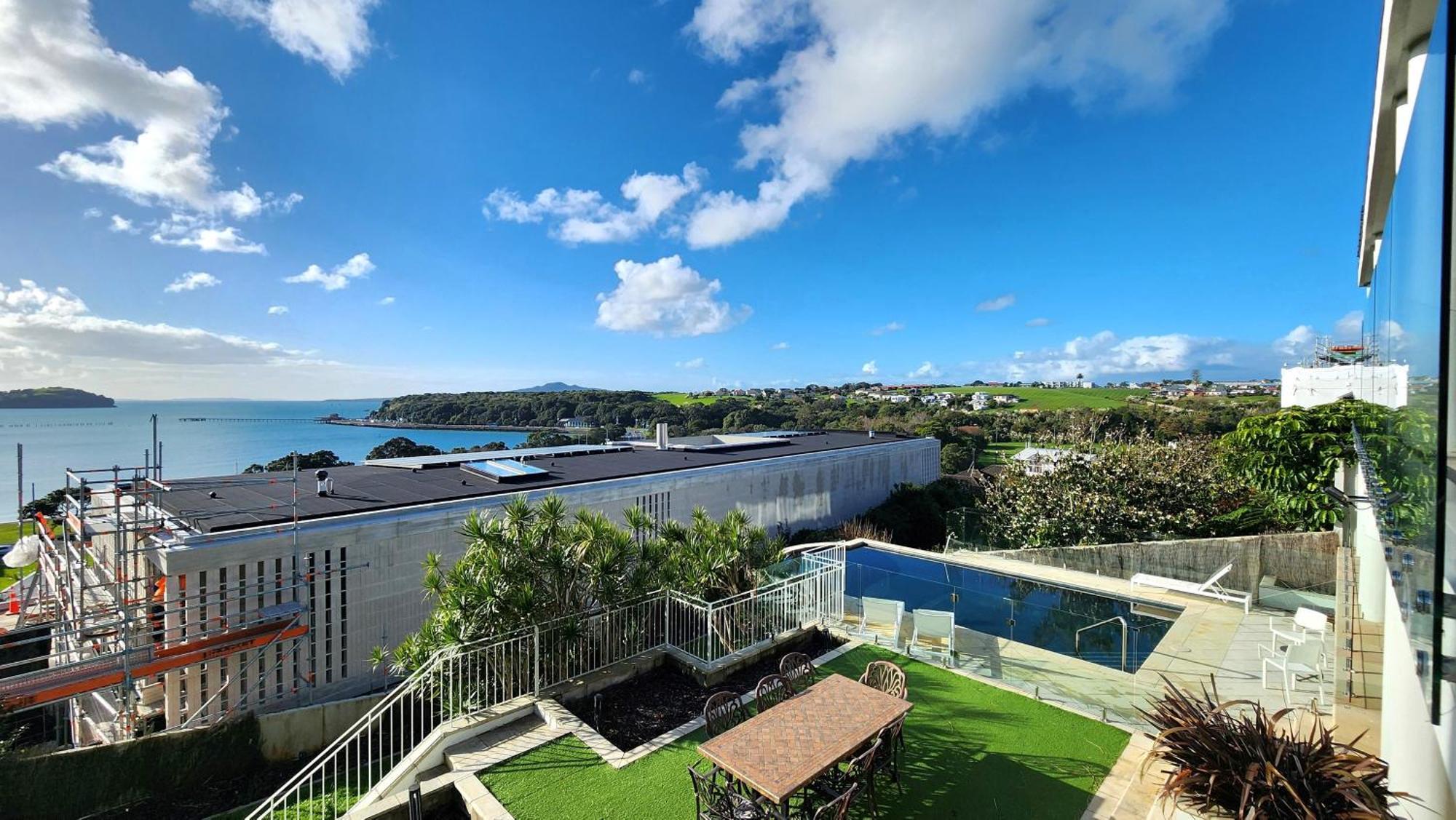 Orakei Grandeur Mansion With Sea Views & Pool Βίλα Όκλαντ Εξωτερικό φωτογραφία