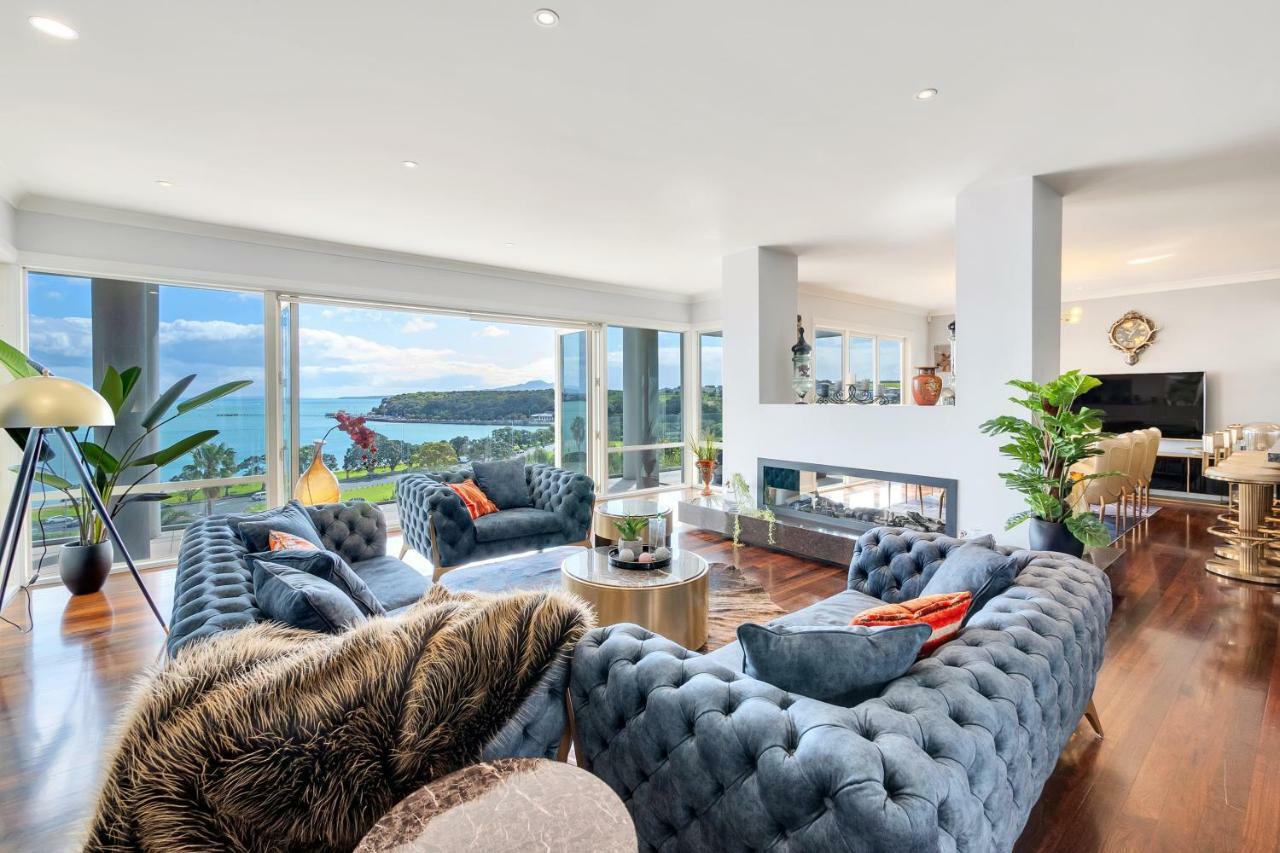 Orakei Grandeur Mansion With Sea Views & Pool Βίλα Όκλαντ Εξωτερικό φωτογραφία