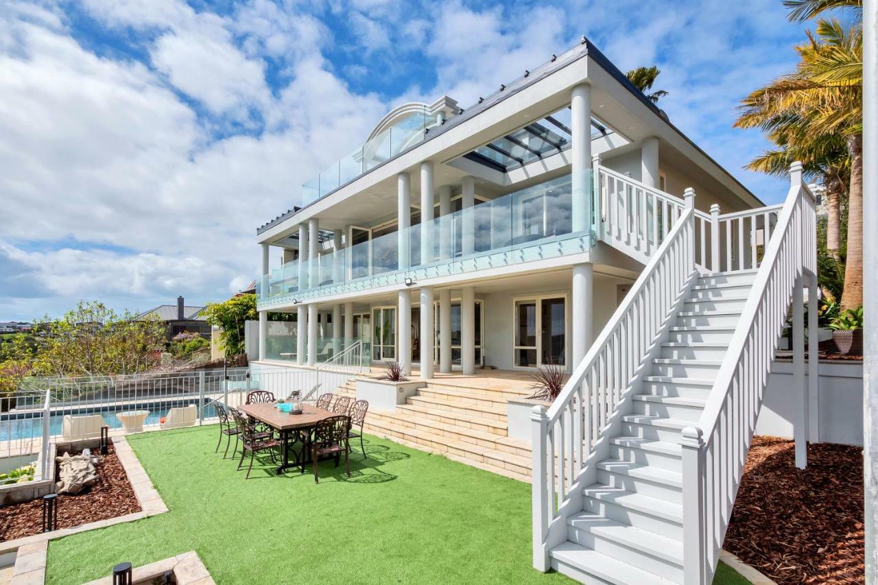 Orakei Grandeur Mansion With Sea Views & Pool Βίλα Όκλαντ Εξωτερικό φωτογραφία